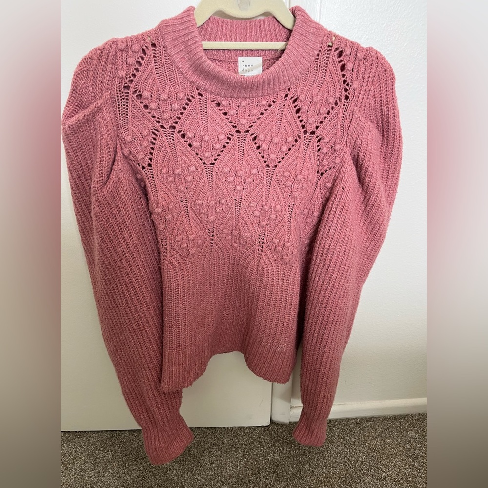 Target A New Day pink sweater